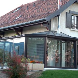 Veranda Veranco habitable avec poêle