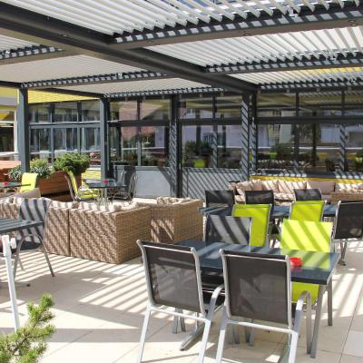 Pergola Biossun terrasse restaurant